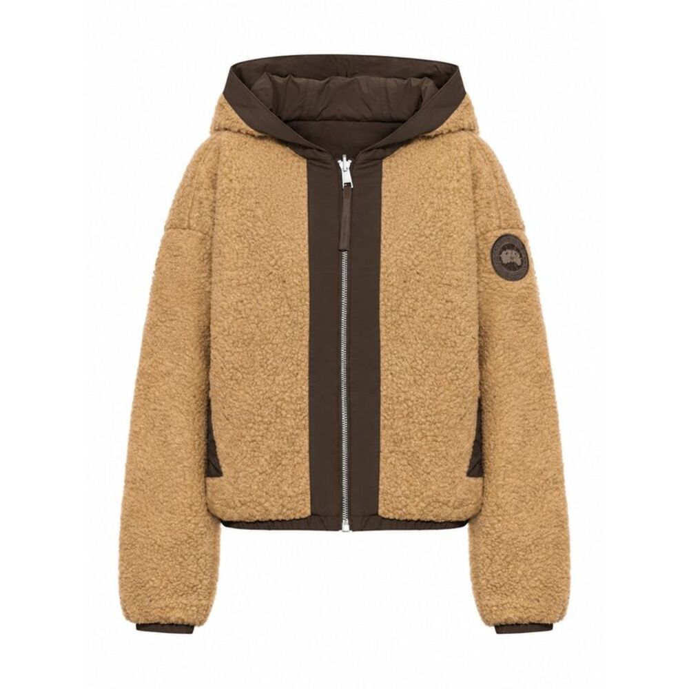 Canada Goose Women Alberni Reversible Fleece Bomber Jacket